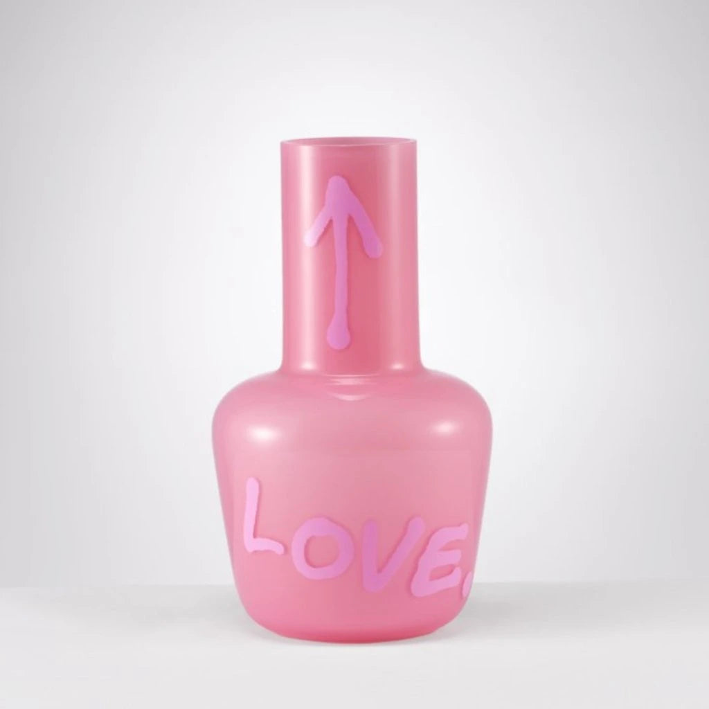 Unnamed Vase with Pink Love / Pink