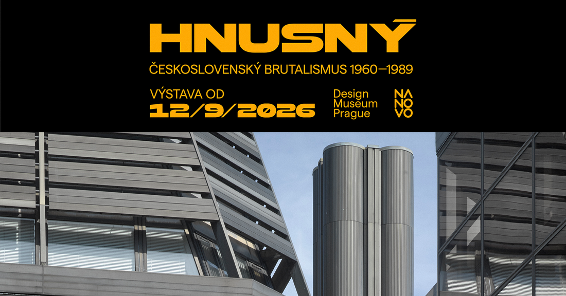 HNUSNÝ — Československý brutalismus 1960–1989