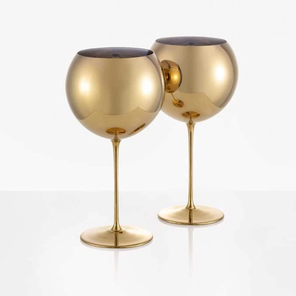 Bubble Glass Wine Set of 2 Pieces