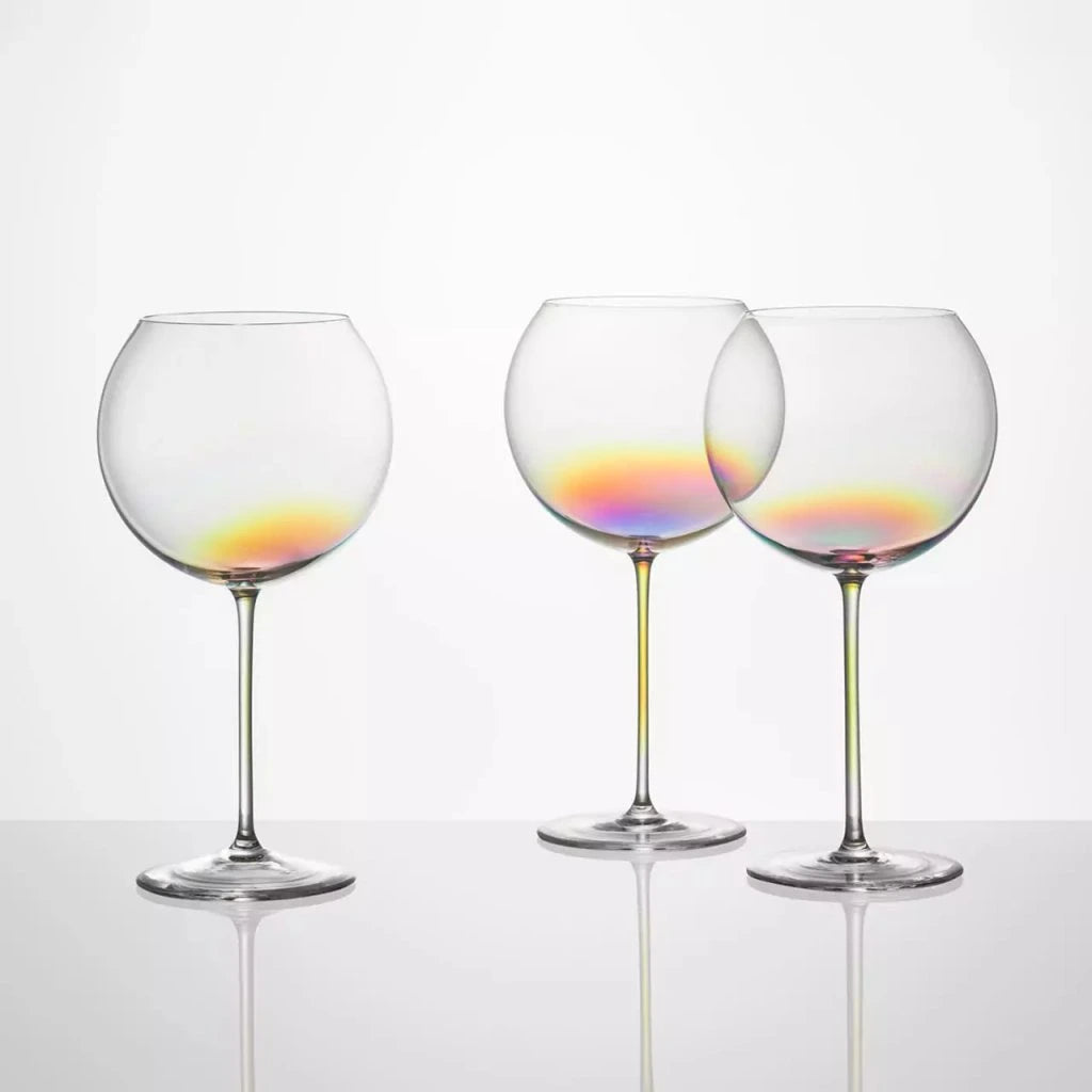 Bubble Glass Wine Set of 2 Pieces