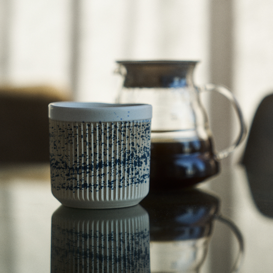 Keramický pohárek na espresso RÓG Blue