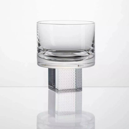 Cube whisky glass
