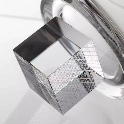 Cube whisky glass